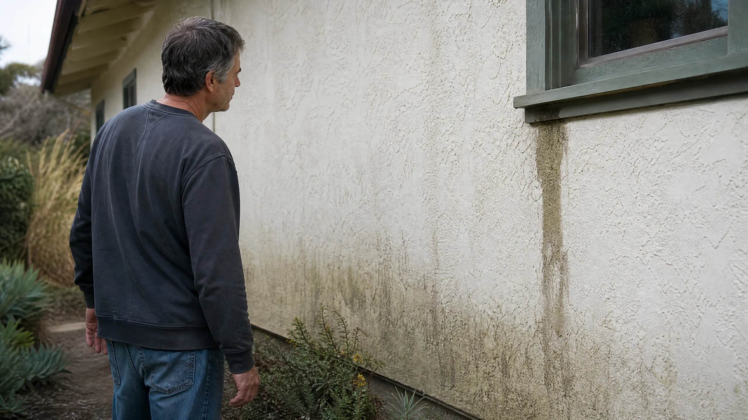 How to Clean Stucco: Dirt, Green Growth, and Stains That Need a Closer Look