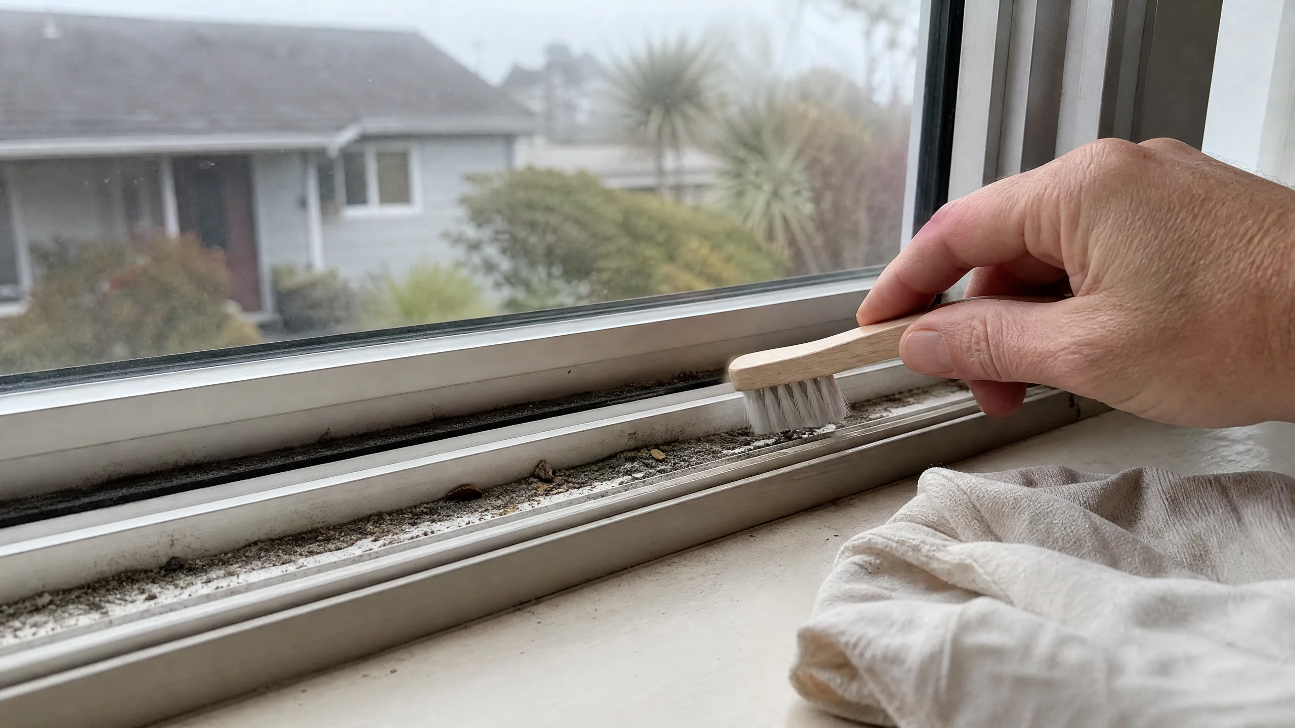 How to Clean Window Tracks Without Damaging Your Windows