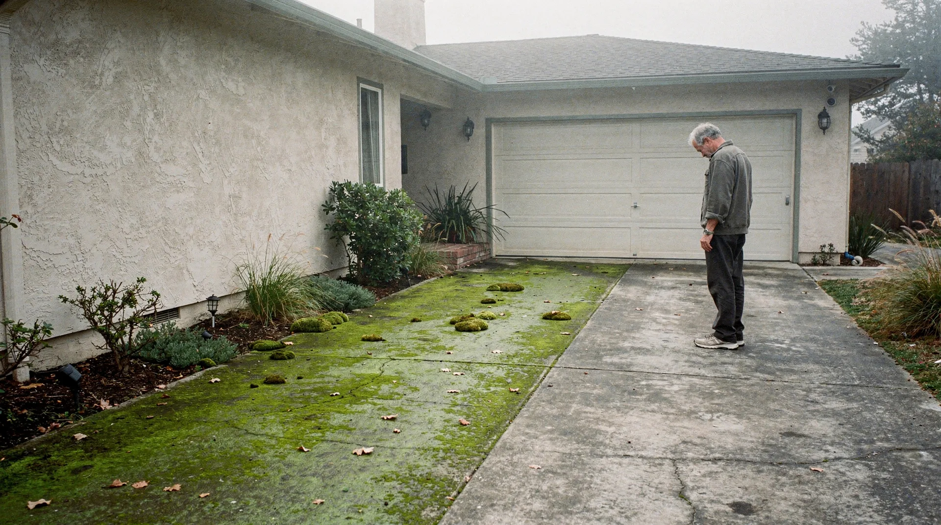 Green Stuff on Your Driveway? How to Remove Moss and Algae from Concrete