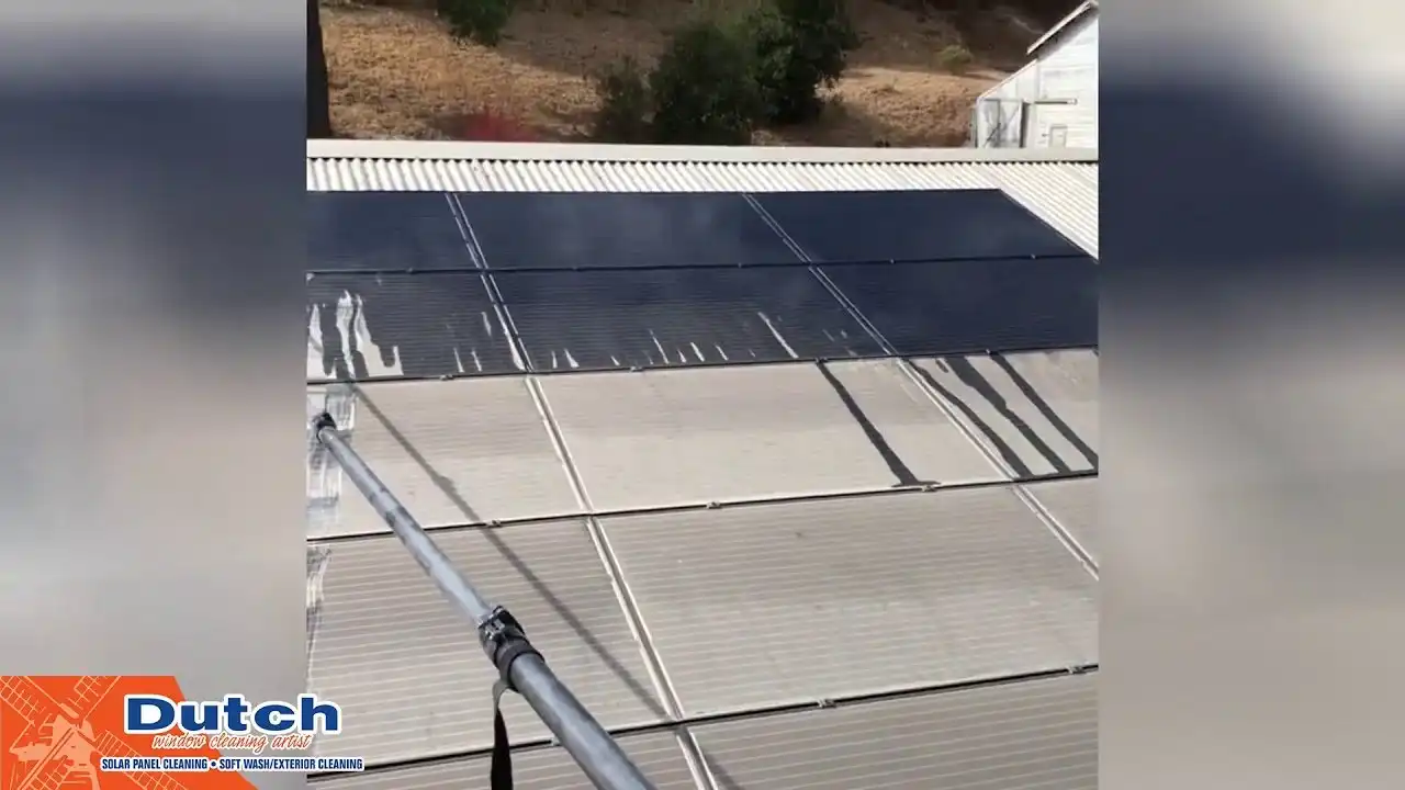 Dutch Window Cleaning Artist Solar Panel Cleaning San Luis Obispo County