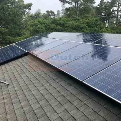After Solar Panel Cleaning in San Luis Obispo County Image